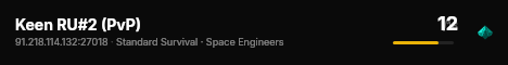 Keen RU#2 (PvP) live status badge