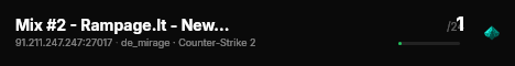 Mix #2 - Rampage.lt - Newest Skins !ranks !vip live status badge