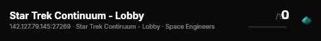 Star Trek Continuum - Lobby live status badge
