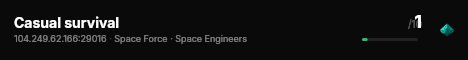 Casual survival live status badge