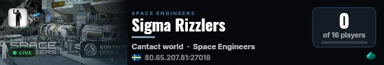 Sigma Rizzlers live status badge