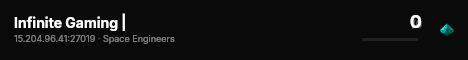 Infinite Gaming | live status badge
