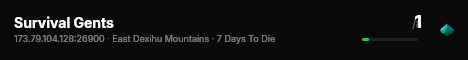 Survival Gents live status badge