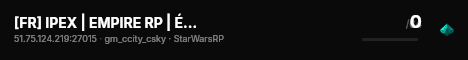 [FR] IPEX | EMPIRE RP | ÉVENT live status badge