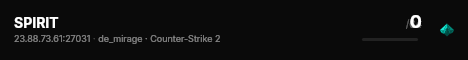 SPIRIT live status badge
