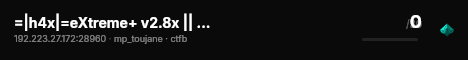 =|h4x|=eXtreme+ v2.8x || By Clanh4x.ovh live status badge