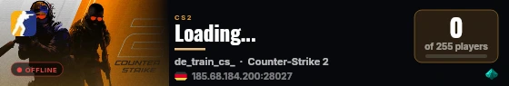 Loading... live status badge