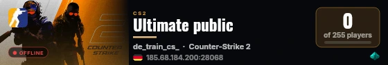 Ultimate public live status badge