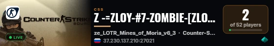 Z -=ZLOY-#7-ZOMBIE-[ZLOYGAMES.COM]=- live status badge