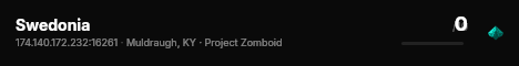 Swedonia live status badge