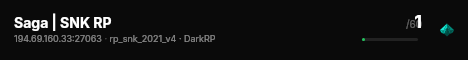 Saga | SNK RP live status badge