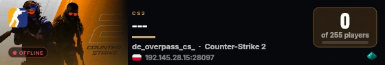 --- live status badge