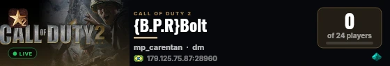 {B.P.R}Bolt live status badge