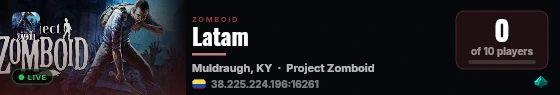 Latam live status badge
