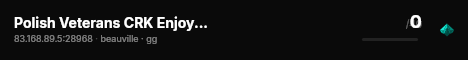 Polish Veterans CRK Enjoy discord.gg/JaUp2rBYdy :)! live status badge
