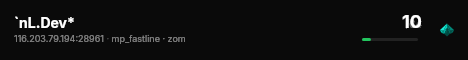 `nL.Dev* live status badge