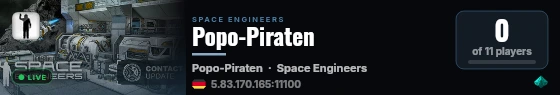 Popo-Piraten live status badge