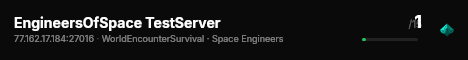EngineersOfSpace TestServer live status badge