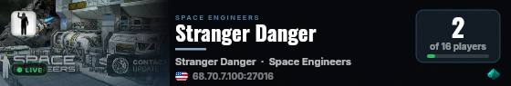 Stranger Danger live status badge