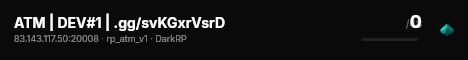 ATM | DEV#1 | .gg/svKGxrVsrD live status badge