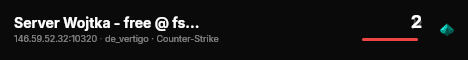 Server Wojtka - free @ fshost.me live status badge