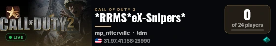 *RRMS*eX-Snipers* live status badge