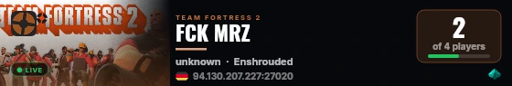 FCK MRZ live status badge