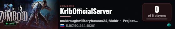 KrlbOfficialServer live status badge