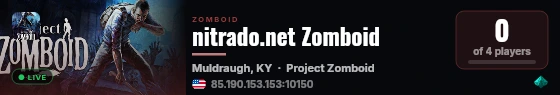 nitrado.net Zomboid live status badge