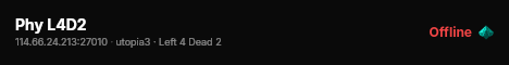 Phy L4D2 live status badge