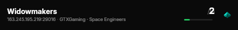 Widowmakers live status badge