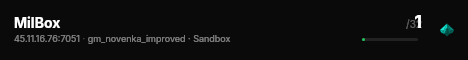 MilBox live status badge