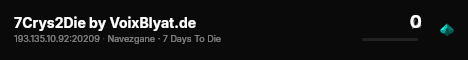 7Crys2Die by VoixBlyat.de live status badge