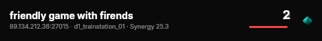 My Garry's Mod Server live status badge