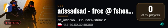 adssadsad - free @ fshost.me live status badge