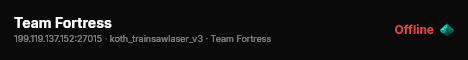 Team Fortress live status badge