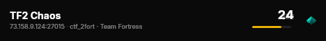TF2 Chaos live status badge