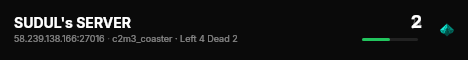 SUDUL's SERVER live status badge