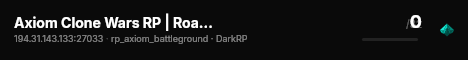 Axiom Clone Wars RP | Road to S2 live status badge