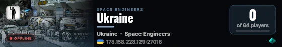 Ukraine live status badge