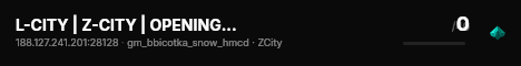 L-CITY | Z-CITY | OPENING | RU live status badge