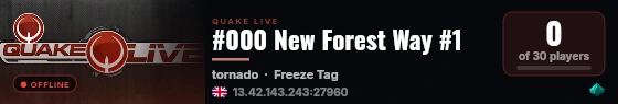 #000 New Forest Way #1 live status badge