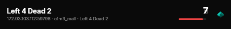 Left 4 Dead 2 live status badge