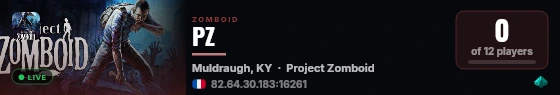 PZ live status badge