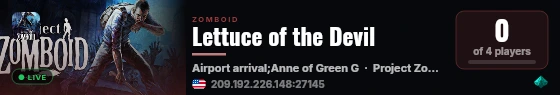 Lettuce of the Devil live status badge