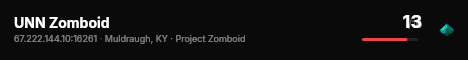UNN Zomboid live status badge