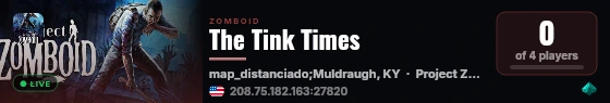 The Tink Times live status badge