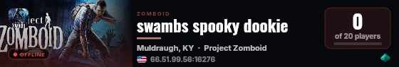 swambs spooky dookie live status badge