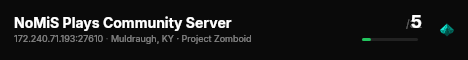 NoMiS Plays Community Server live status badge