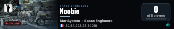 Noobie live status badge